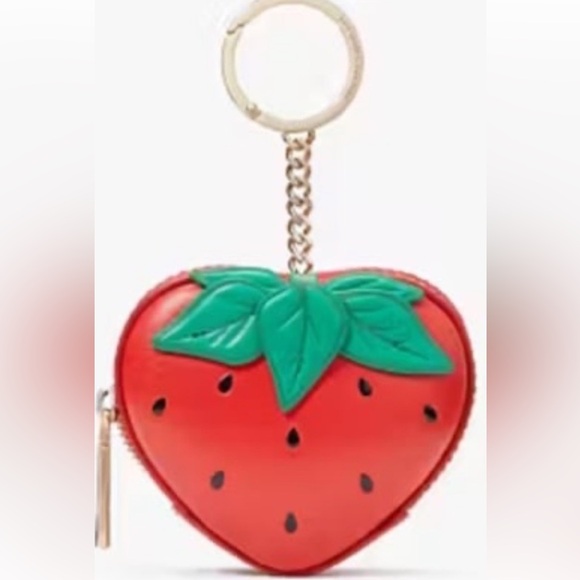 KATE SPADE ♠️ Strawberry Dreams Coin Purse - Picture 1 of 8
